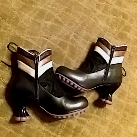 John Fluevog cosmos copernicus boots size 7 - Picture 5 of 15